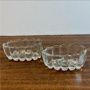 Vintage Princess House Crystal Spoon & Fork Holder #438